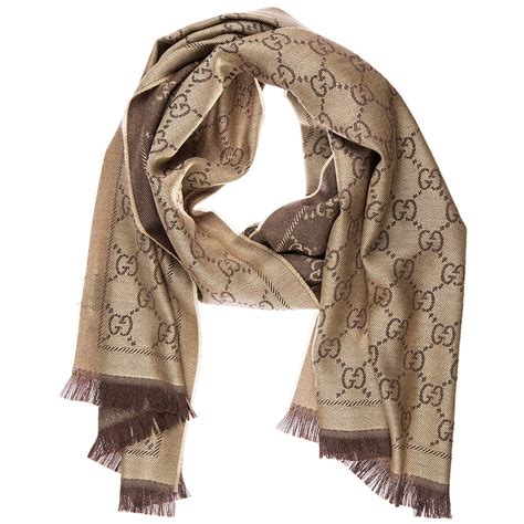 sciarpa gucci lana jacquard|Sciarpe e foulard Gucci donna .